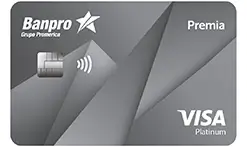 Tarjeta de crédito Visa Platinum Banpro