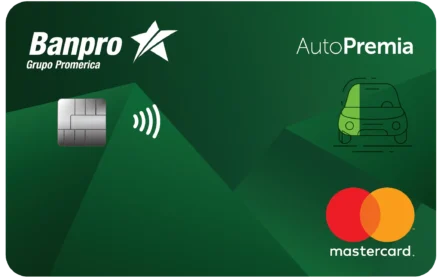 tarjeta de crédito Auto Premia de Promerica