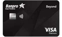tarjeta de crédito Visa Beyond de Promerica