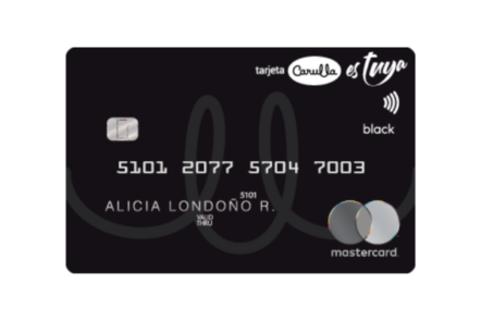 Tarjeta Carulla Mastercard Black