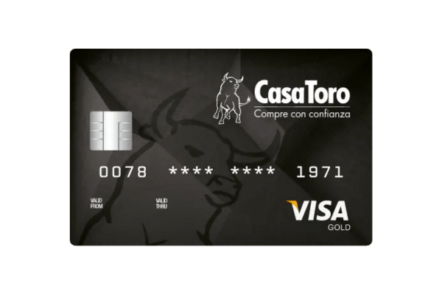 Tarjeta de crédito Visa CasaToro