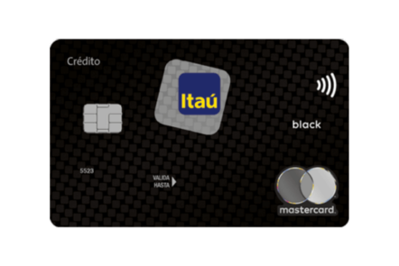 Tarjeta Mastercard Black Itaú