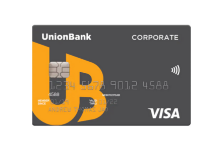 Union Bank Corporate Visa Card