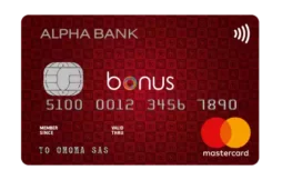 Alpha Bank Bonus Mastercard credit card