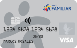 tarjeta de crédito Visa Clásica del Banco Familiar