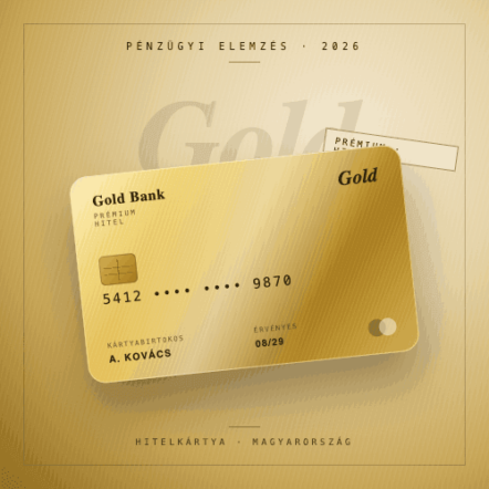 CIB Online Gold hitelkártya — a CIB Bank Mastercard Gold kártyája