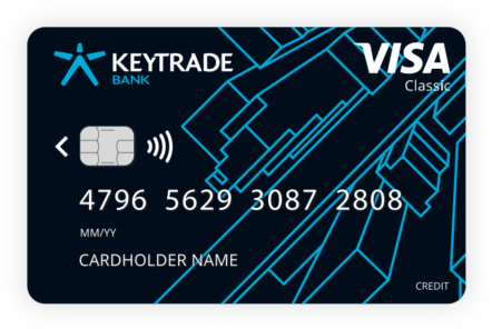 Hoe u zich kunt aanmelden voor de Keytrade Visa Classic kredietkaart