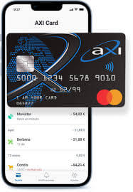 Tarjeta Axi Mastercard