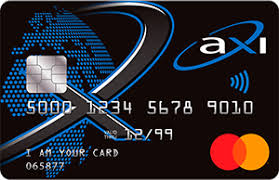 Tarjeta de crédito Axi