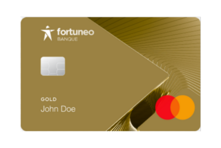 Gold CB Mastercard de Fortuneo Banque