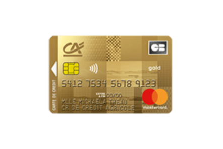 Carte de crédit Gold Mastercard Cartwin