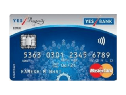 YES Prosperity Edge credit card