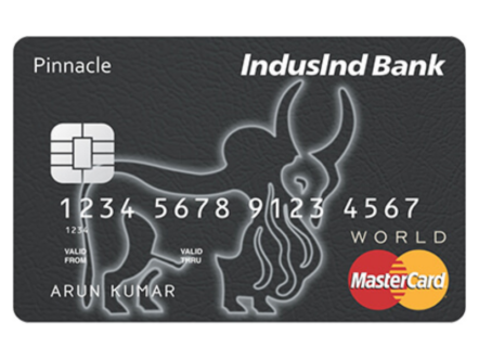 IndusInd Bank Pinnacle Credit Card
