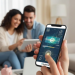 isyPrestito: ragazza simula il prestito personale dall’app sullo smartphone