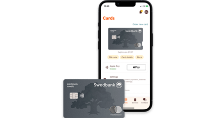 Platinum credit card Swedbank