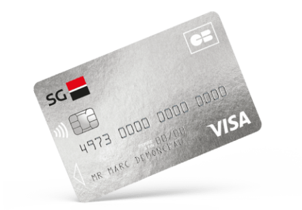 solliciter le carte CB Visa SG